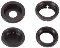 10-72702 – 2 1/2in Black Grommet - Top left